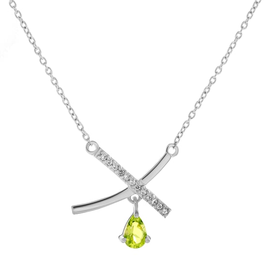 Orphelia 'Charlotte' Women's 925 Sterling Silver Necklace - Silver ZK-7580/P - Image 1
