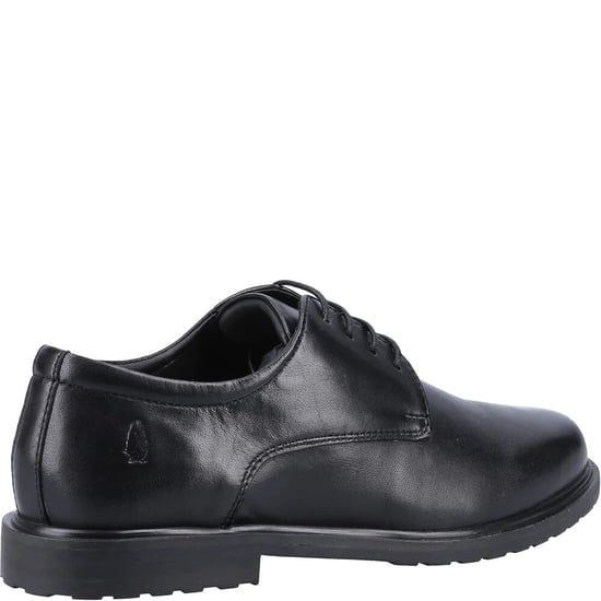 Hush Puppies Womens/Ladies Verity Plain Leather Oxfords (Black) - Image 3