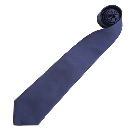 Premier Mens “Colours” Plain Fashion / Business Tie (Navy) - Image 2