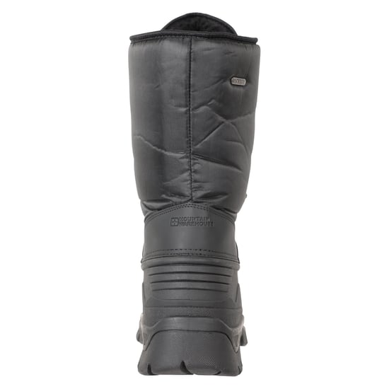Mountain Warehouse Mens Plough Ski Boots / Snow Boots (Black) - Image 2