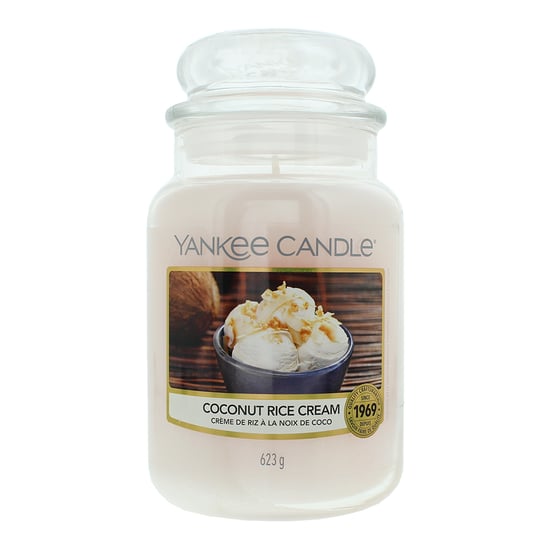 Yankee Candle Coconu Rice Cream Candle Large Jar 623g - Image 1