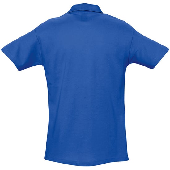 SOLS Mens Spring II Short Sleeve Heavyweight Polo Shirt (Royal Blue) - Image 2