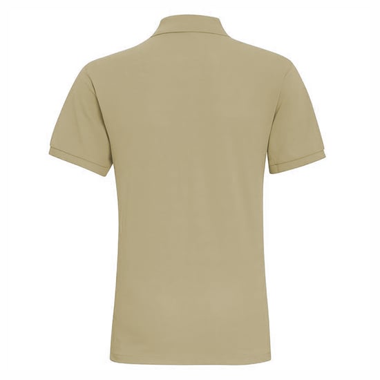 Asquith & Fox Mens Plain Short Sleeve Polo Shirt (Natural) - Image 2