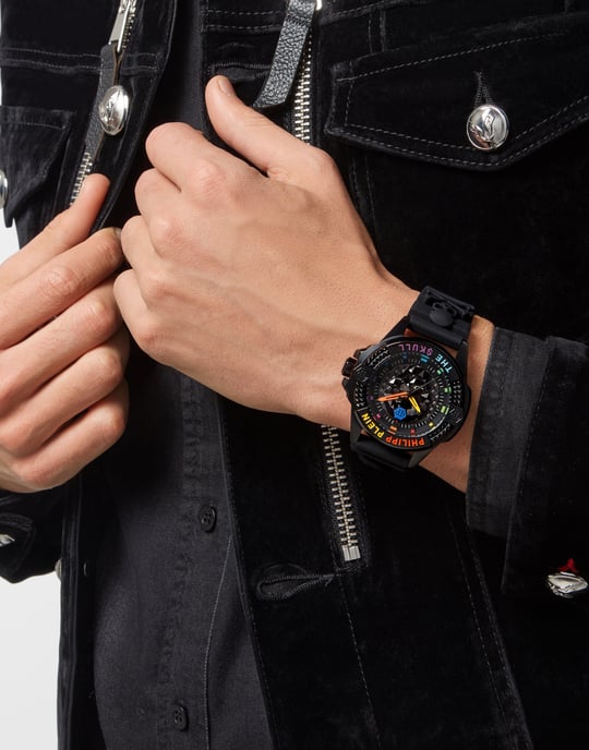 Philipp Plein The $kull Men's Black Watch PWAAA0621 - Image 3
