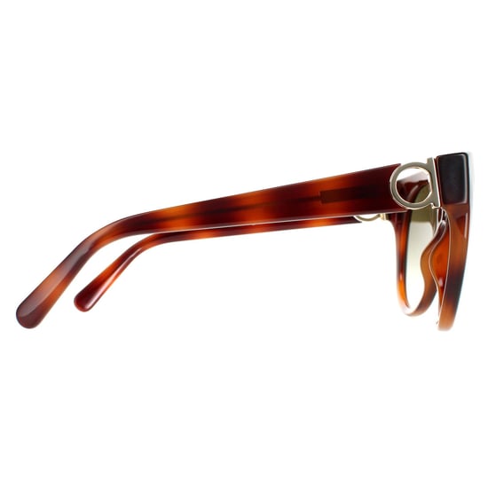 Salvatore Ferragamo Cat Eye Señoras Tortuga Verde SF1031s - Image 4