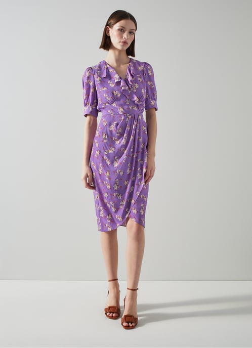 LK Bennett Ophelia Dresses, Purple