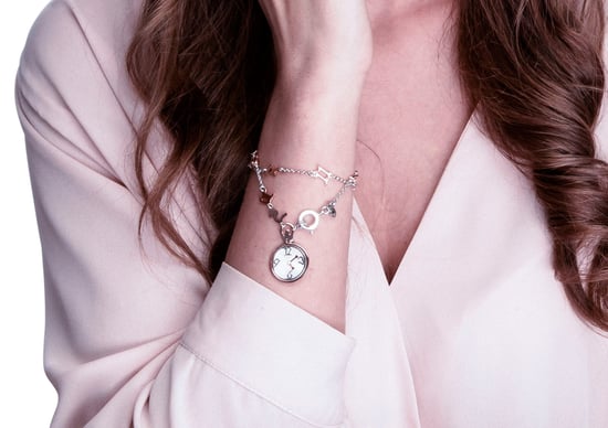 Orphelia Women's 925 Sterling Silver Bracelet - Silver/Rose ZA-7174 - Image 5