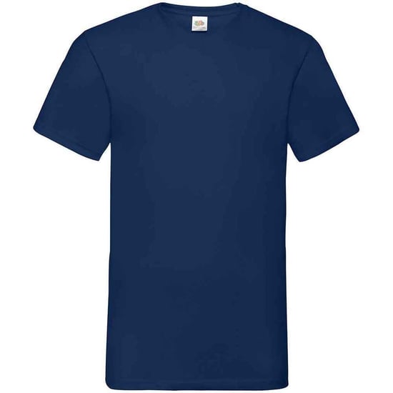 Fruit of the Loom Mens Valueweight V Neck T-Shirt (Navy) - Image 1