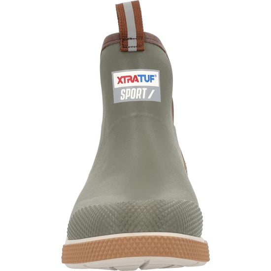 Xtratuf Ankle Deck Sport Synthetic Olive Wellington Boots - Image 3
