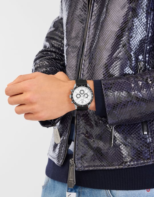 Philipp Plein Pleinmeter Men's Black Watch PWPYA0124 - Image 3