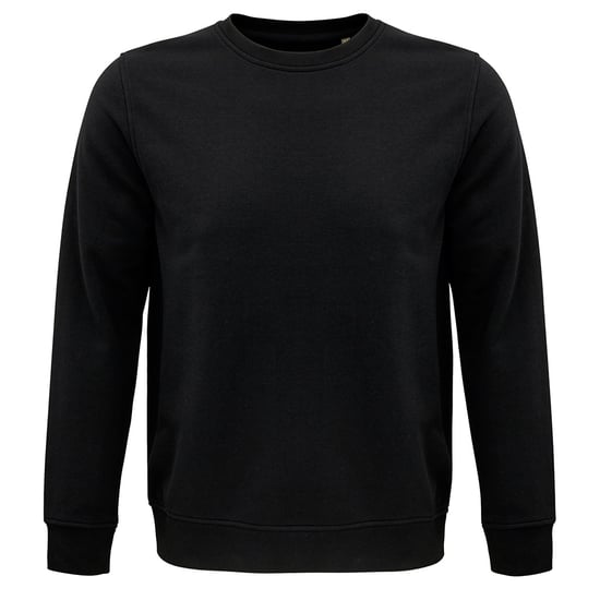 SOLS Unisex Adult Comet Organic Sweatshirt (Black) - Image 1