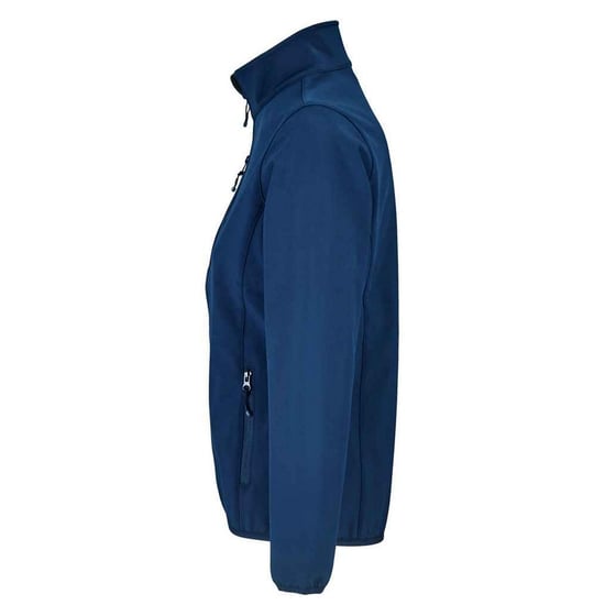 SOLS Womens/Ladies Falcon Softshell Recycled Soft Shell Jacket (Abyss Blue) - Image 2