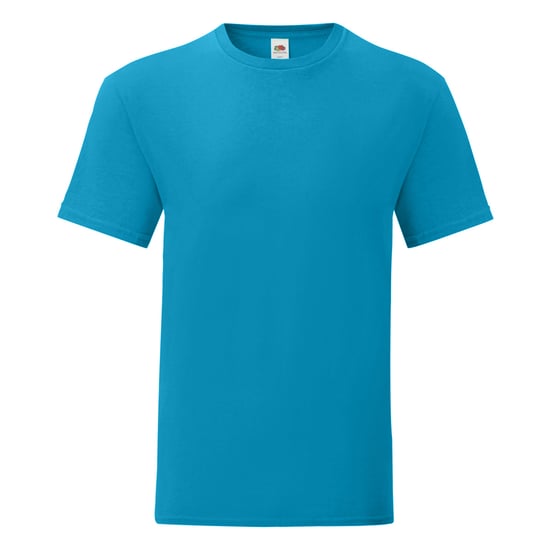 Fruit Of The Loom Mens Iconic T-Shirt (Azure) - Image 1