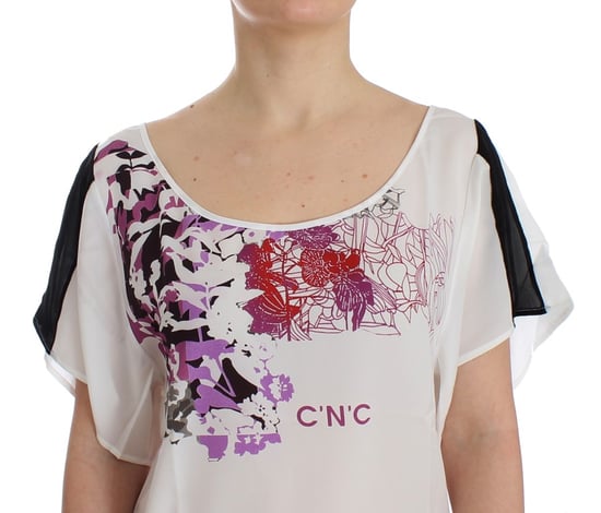 Blusa de estampado blanco de Costume National - Image 3