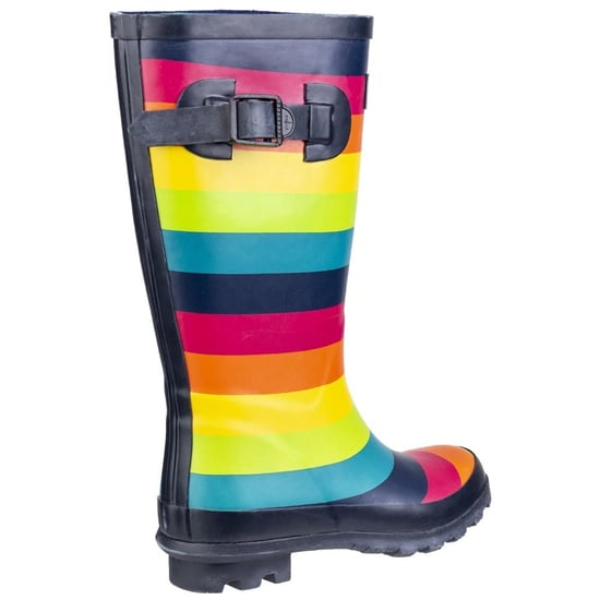 Cotswold Children/Kids Rainbow Wellington Boots (Multicoloured) - Image 3