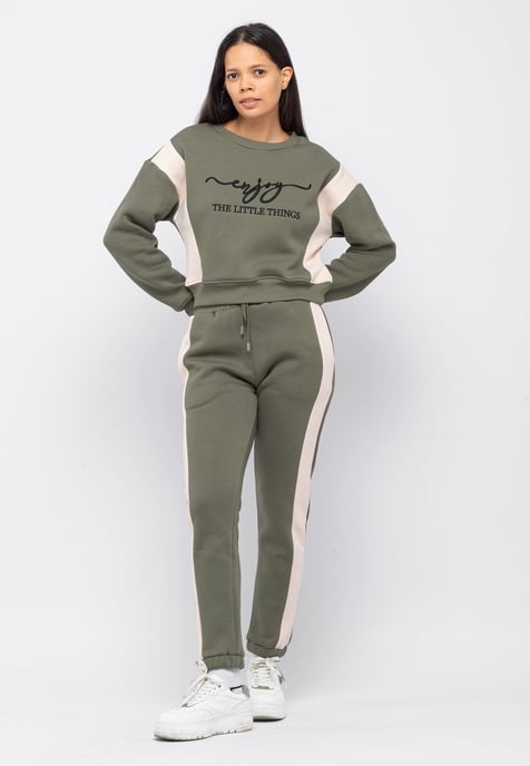 Tom Barron Ladies 'Enjoy' Embroidered Stylish Tracksuit