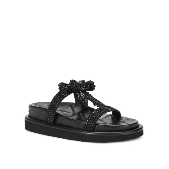 Kurt Geiger London Orson Crystal Drench Bow Sandals