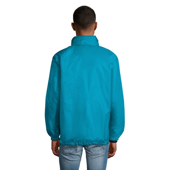 SOLS Unisex Adult Shift Windbreaker (Aqua) - Image 2