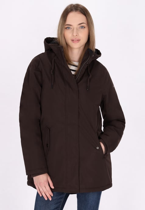 Dreimaster Winter jacket women dark brown - Image 3