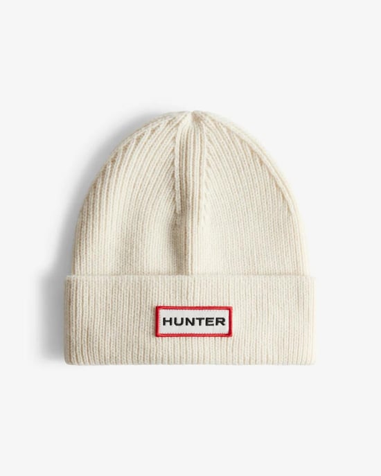 Hunter Jura Beanie Hat/Scarf Boxset Acrylic White - Image 1