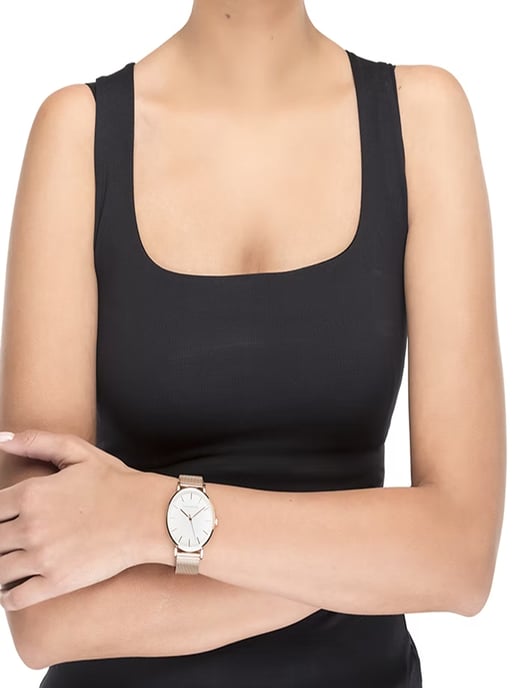 Reloj Luxenter, tif acabado baño oro rosa 18K - Image 2