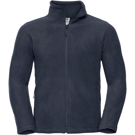 Russell Mens Full Zip Outdoor Fleece Jacket (French Navy) - Image 1