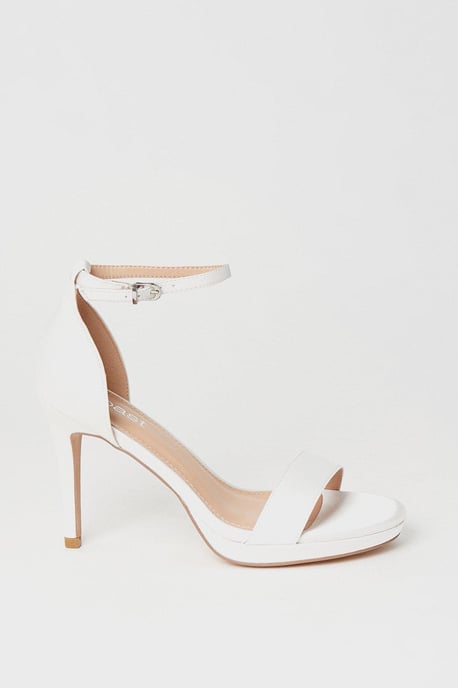Talia Bridal Satin Platform Heeled Sandals - Image 2
