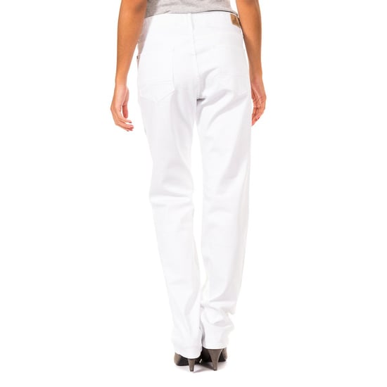 Long waterproof pants with straight hems 36691051 woman