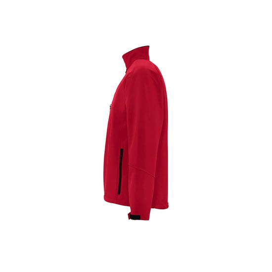 SOLS Mens Relax Soft Shell Jacket (Breathable, Windproof And Water Resistant) (Red) - Image 3