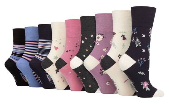 Paquete de 9 calcetines de bambú para mujer - SOLRM404142 - Image 1