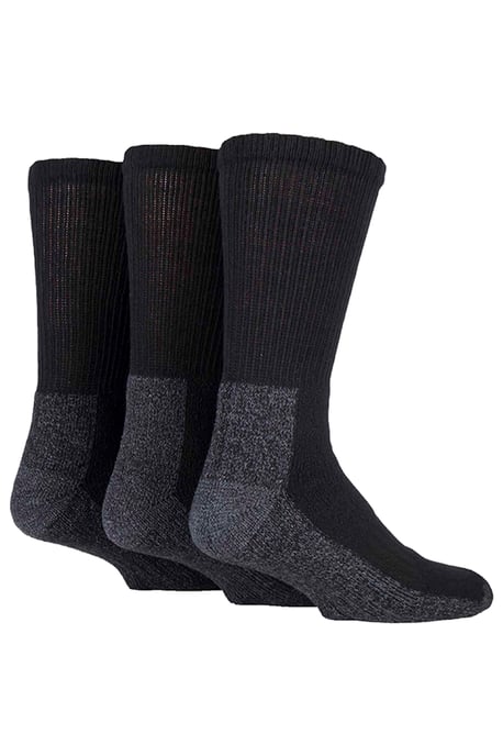 Work Force - Paquete de 3 calcetines de trabajo para hombre con puntera de acero - Image 1
