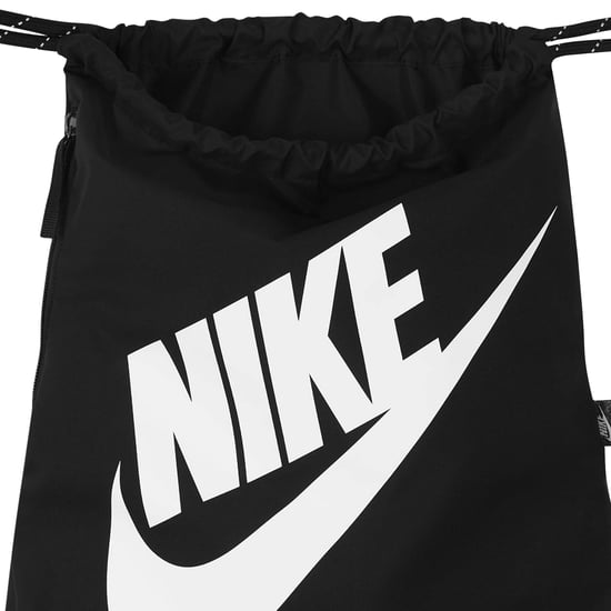 Nike Heritage Drawstring Bag (Black) - Image 6