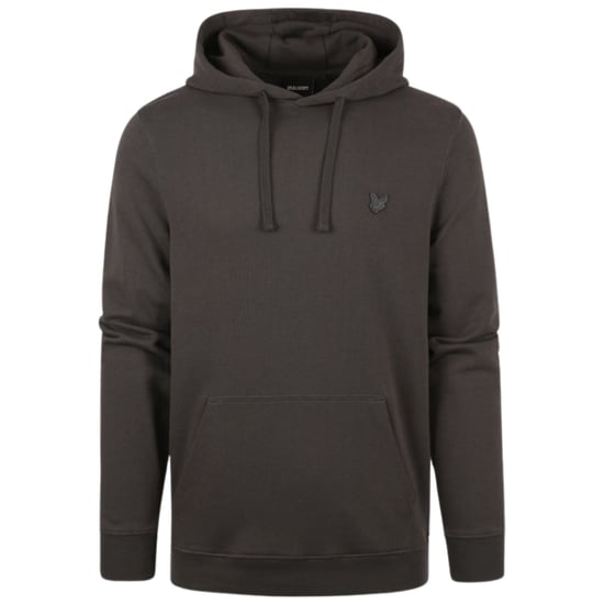 Sudadera con capucha Lyle & Scott Tonal Eagle Logo gris metalizado - Image 1