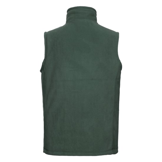 Russell Mens Fleece Outdoor Gilet (Bottle Green) - Image 2