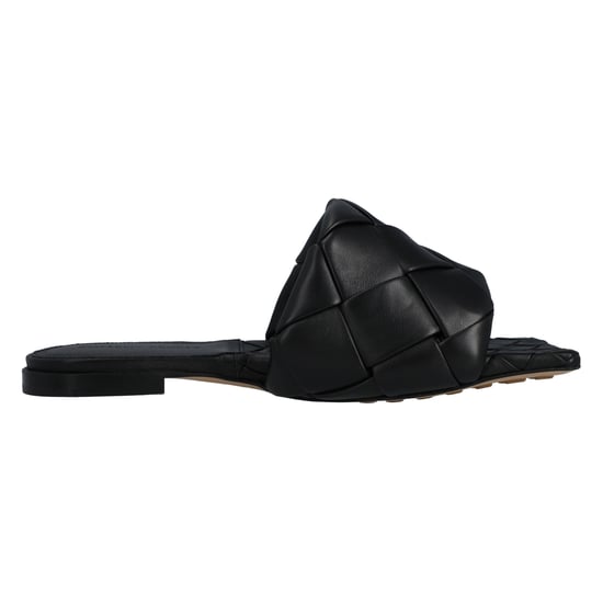 Bottega Veneta Lido Flat Sandal black - Image 1