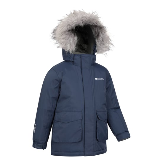 Mountain Warehouse Childrens/Kids Ranger Logo Water Resistant Jacket (Blue) - Image 5