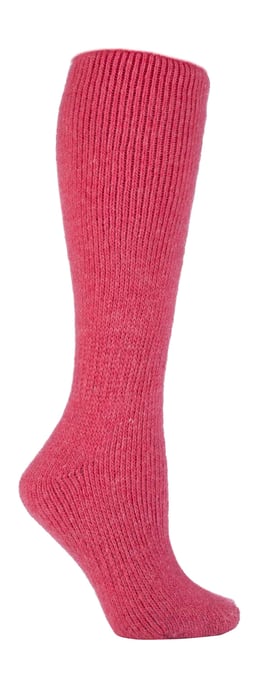 Calcetines de lana extra largos y gruesos de 2.7 TOG de colores hasta la rodilla para mujer - Image 1