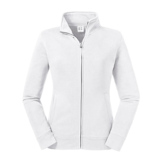 Russell Womens/Ladies Authentic Sweat Jacket (White) - Image 1
