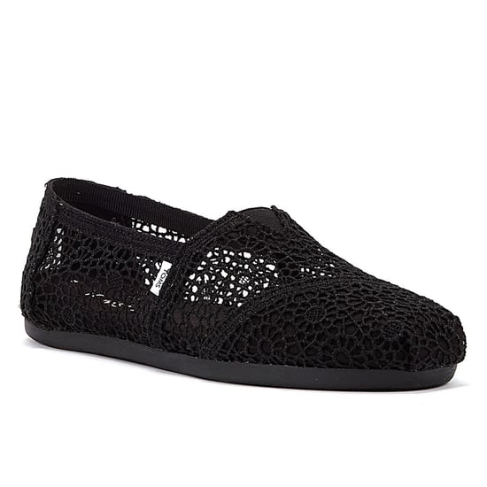 TOMS Apargata Crochet Women's Black Espadrilles - Image 2
