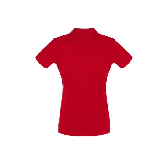 SOLS Womens/Ladies Perfect Pique Short Sleeve Polo Shirt (Red) - Image 2