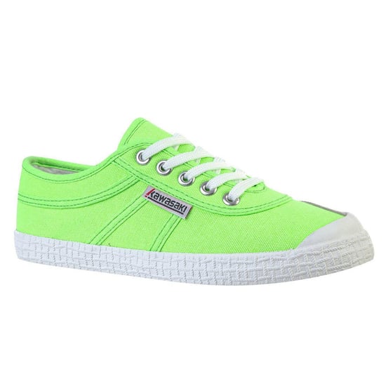 Kawasaki Original Neon Canvas Shoe  Green Gecko