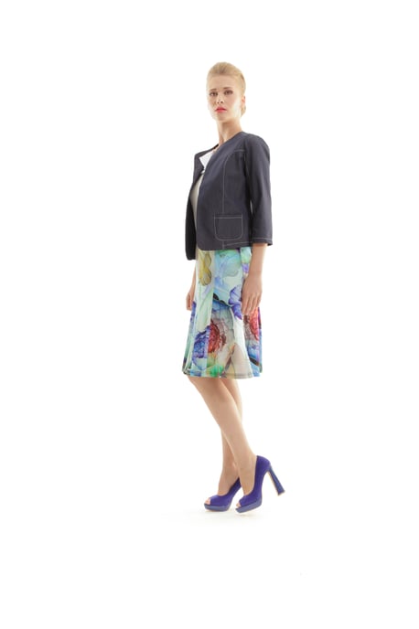 Falda con estampado floral - Image 2