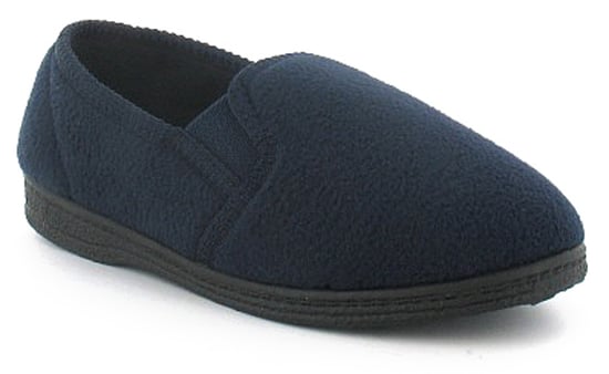 Knights Boys Full Slippers Polar Slip On navy - Image 1