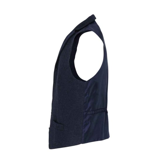 Premier Mens Herringbone Waistcoat (Navy) - Image 3