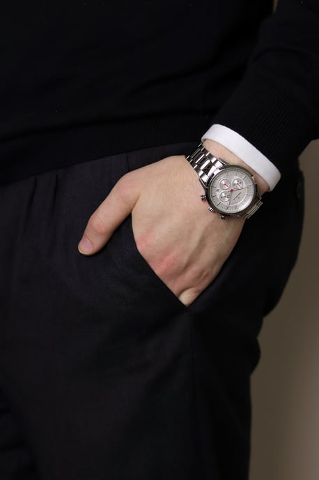 Orphelia Tempo Men's Silver Watch OR82806 - Image 5