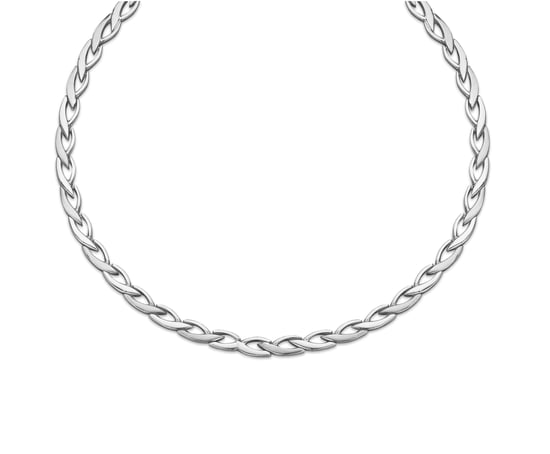 Orphelia Women's 925 Sterling Silver Set: Chain + Bracelet - Silver SET-042 - Image 2