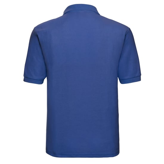 Russell Mens Polycotton Pique Polo Shirt (Bright Royal Blue) - Image 2