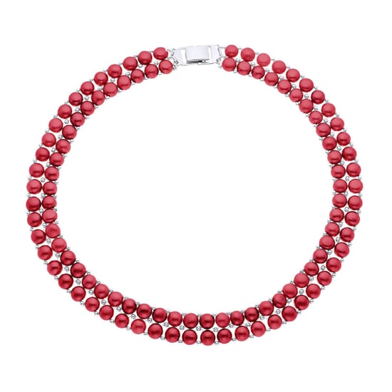 Necklace 2 Rows of Real Freshwater Pearls 4 mm
