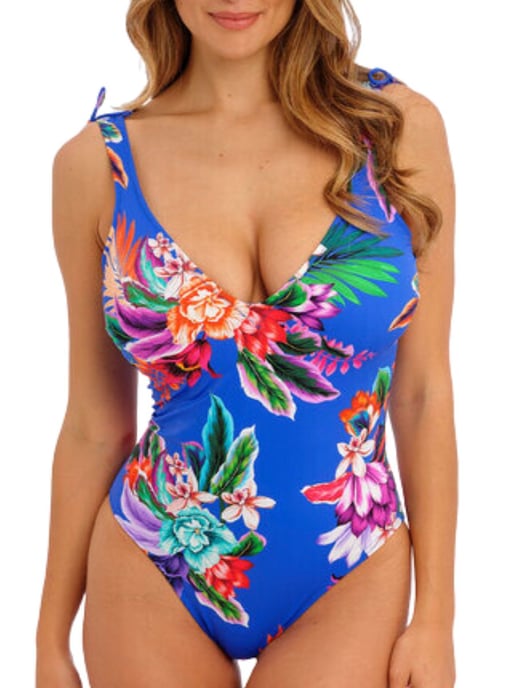 Halkidiki Plunge Swimsuit - Image 1