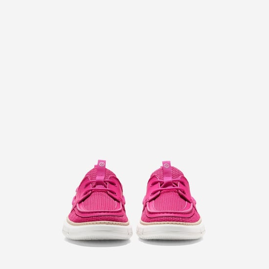 Cole Haan 4.ZeroGrand Regatta Nylon Women's Pink Peacock/Grey/Optic White Loafers - Image 3